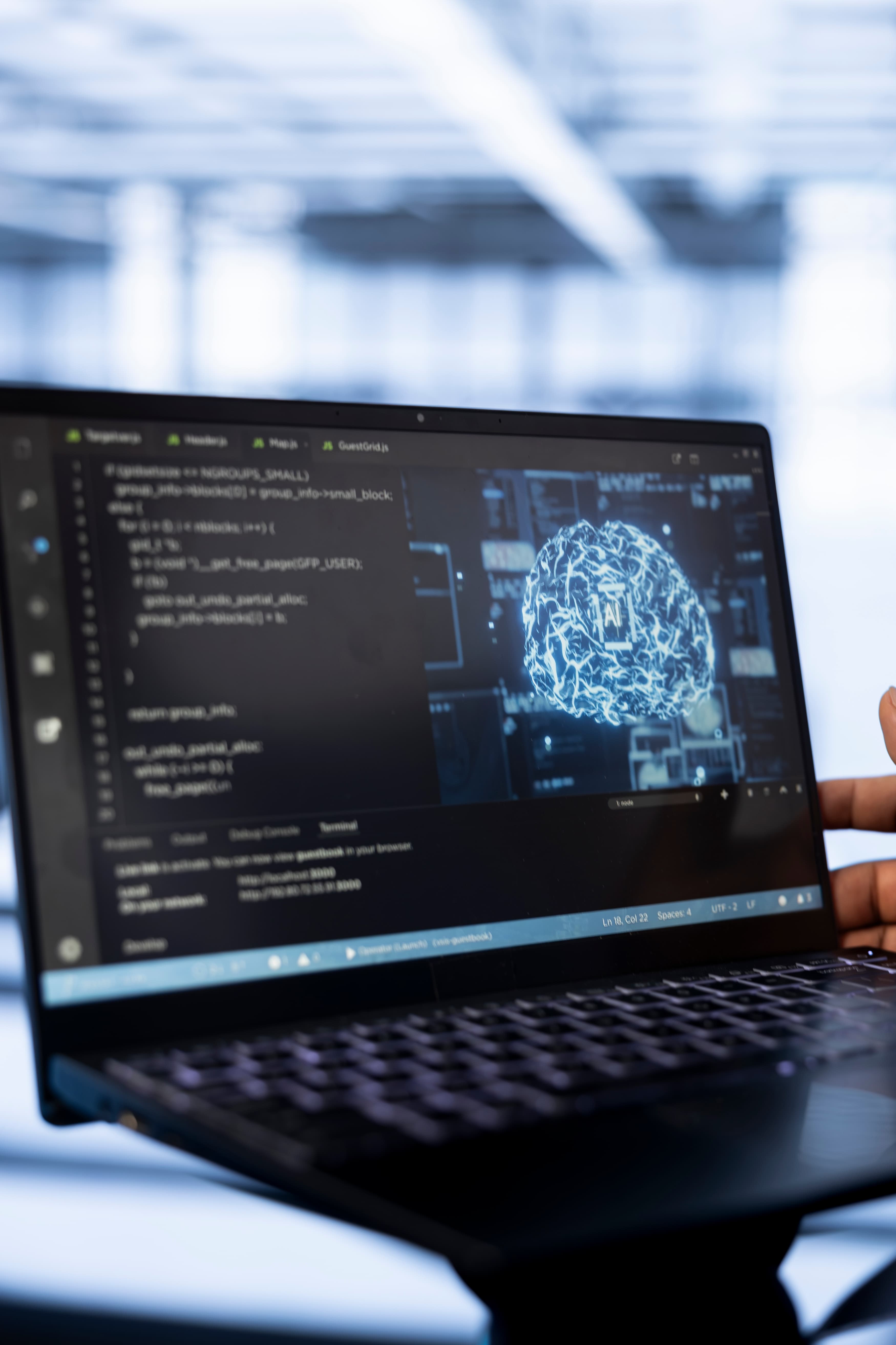 Laptop with AI